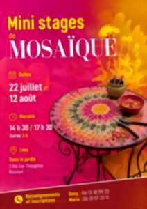 photo MINI STAGE DE MOSAÏQUE