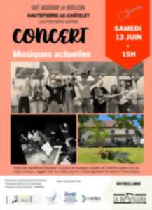 photo Concert du groupe de Musiques Actuelles de l'EMIPHD