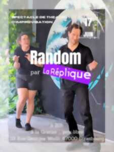 photo Spectacle : Théâtre d’impro en terrasse avec La Réplique à La Grenze