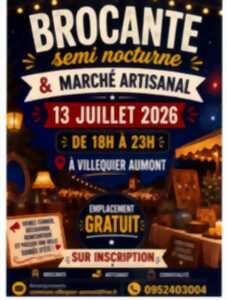 photo Brocante et Marché artisanal semi nocturne