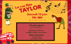 photo La rue fête Taylor