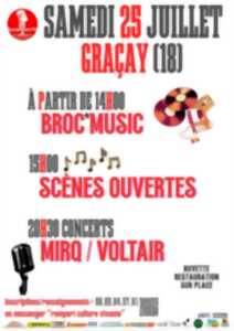 photo Broc'music, scènes ouvertes, concerts