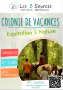 photo Colonies de vacances équitation et nature