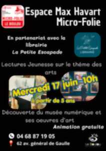 photo LECTURES ET MUSÉE NUMÉRIQUE