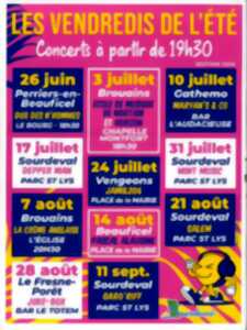 photo Les Vendredis de l'été > Concert du groupe Deeper Men