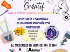 photo Atelier créatif 'Flowers, sun and fun'