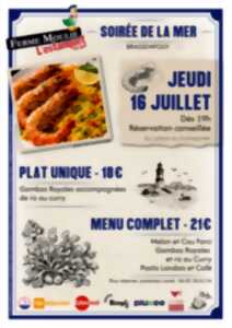 photo Soirée de la Mer