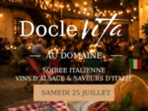 photo Soirée Dolce Vita : repas-concert en 5 accords mets-vins