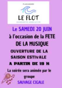 photo Ouverture De La Saison Estivale de la Guinguette Associative Le Flot  à Flaujagues