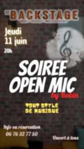 photo OPEN MIC musical au BACKSTAGE
