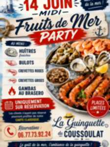 photo Fruits de Mer Party à la Guinguette du Coussoulat
