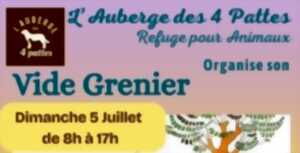 photo Vide greniers au profit de l'Auberge des 4 Pattes
