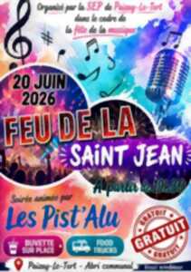 photo Feu de la Saint Jean dans le cadre de la fête de la musique