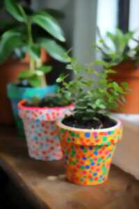 photo Atelier du samedi - Petits pots à pois