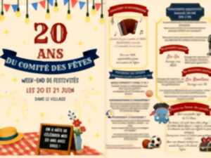 photo Week-end festivités - 20 ans du comité des fêtes - Pagney-derrière-Barine