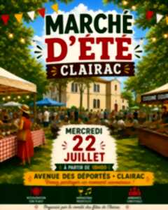 photo Marché d'été à Clairac