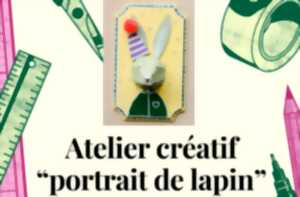 photo Atelier créatif | Portrait de lapin