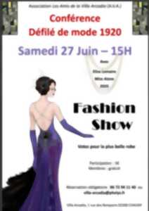 photo Conférence de mode 1920