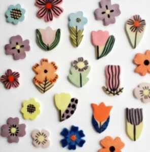 photo Atelier - Magnets fleuris