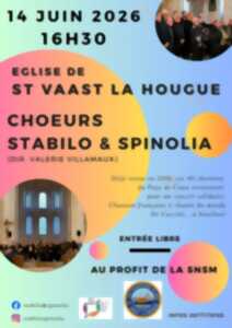 photo Concert chœurs Stabilo et Spinolia