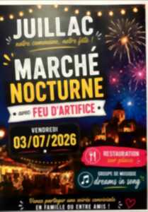photo Juillac notre commune, notre fête Marché Nocturne