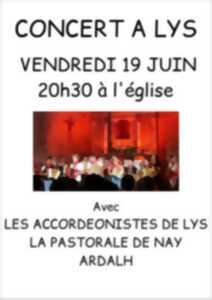 photo Concert : Les accordéonistes de Lys, la Pastorale de Nay, Ardalh