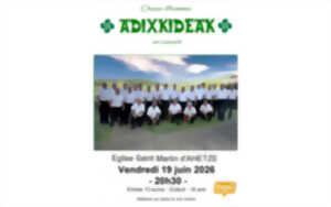 photo Concert du Chœur d'Hommes Adixkideaks