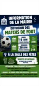 photo AUBIGNY : Diffusion des matchs de la Coupe du Monde 2026
