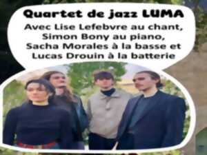 photo Concert du Quartet de jazz LUMA - Eglise de la Croupte