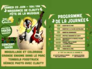 photo Fête de la musique et naissance de Clauty