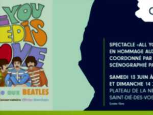 photo Spectacle 'All you need is love' en hommage aux Beatles
