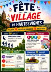 photo Fête du village de Hautesvignes
