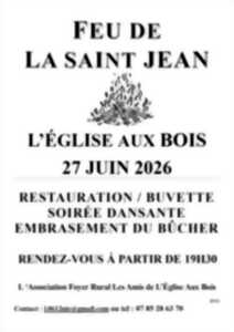 photo Feu de la Saint Jean à l'Eglise aux bois