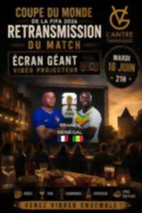 photo Retransmission du match France Sénégal