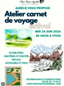 photo Atelier Carnet de voyage estival