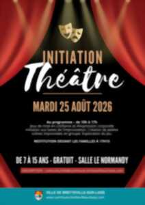 Journée initiation au théâtre