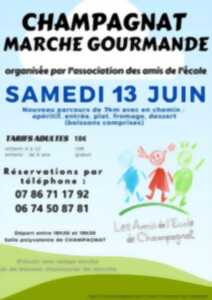photo MARCHE GOURMANDE A CHAMPAGNAT