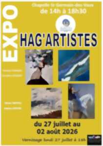 photo Exposition de peintures de quatre peintres de Hag'Artistes