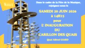 photo Inauguration du Carillon des quais