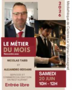 photo Métier du mois : Service et commercialistaion en restauration