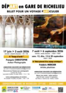 photo DépART en Gare de Richelieu - Billet pour un voyage pARTiculier