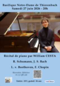 photo Récital de piano par William CESTA