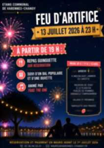 photo Repas bal et feu d'artifice