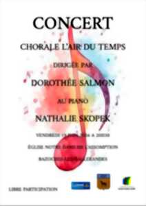 photo Concert - CHORALE L’AIR DU TEMPS