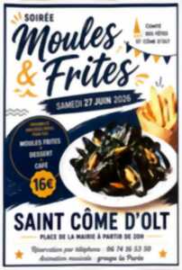 photo Soirée Moules & Frites à Saint-Côme d'Olt