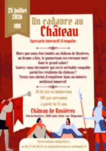 photo Un cadavre au Château - Spectacle interactif d'enquête