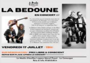 photo CONCERT AU MOULIN D'AUXILLAC : LA BEDOUNE