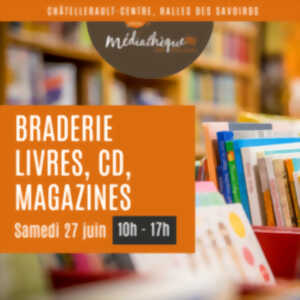 photo Braderie du réseau des médiathèques