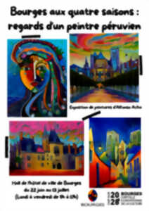 photo Exposition - Bourges aux quatre saisons: regards d'un peintre péruvien