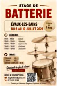 photo Stage de batterie